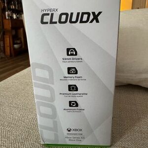 HyperX CloudX Gaming Headset - Black and Gray